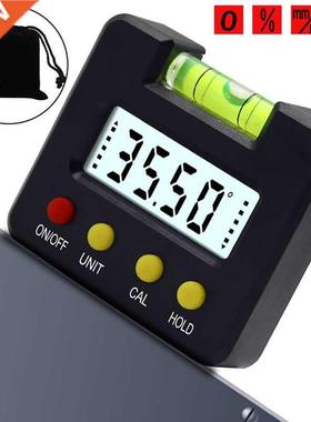 FS0052 0.1 Degree Resolution Magnetic Mini Digital Protrac