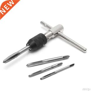 5pcs T Type Machine Hand Screw Thread Taps Reamer M3/M4/M5/M