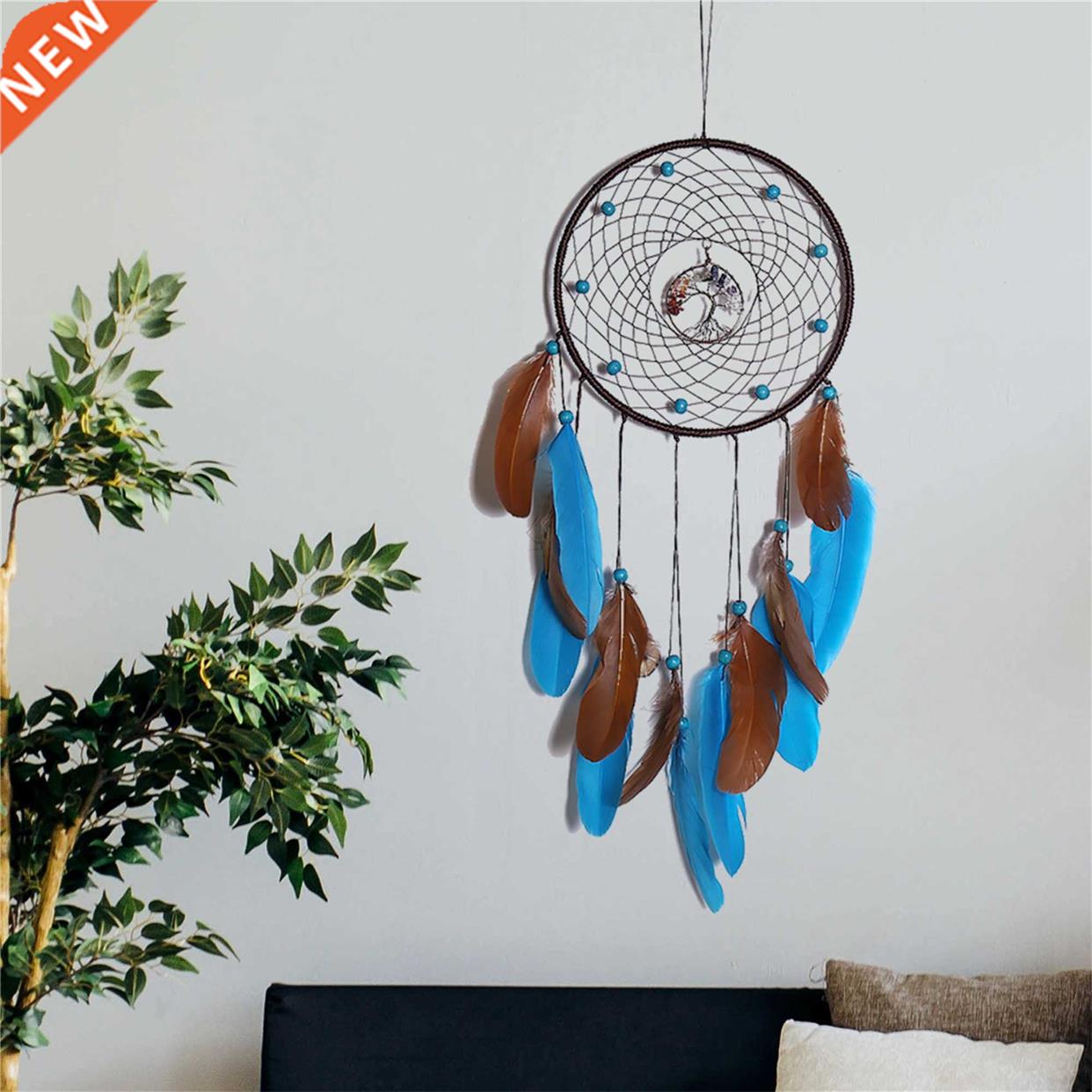 Feather Dream Catcher Hanging Decoration Wall Door Bohemia