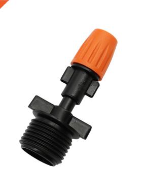 Orange 60 Degree Misting Sprinklers With 1/2 Inch Male Thre