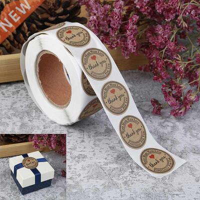 500 Handmade With Love Stickers Scrapbooking Hand Made Handm