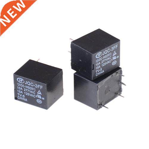 5Pcs 12V DC Mini Power Relays SRD-S-112DM 15A 125VAC 4Pins C