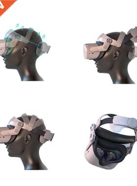 Foldable VR Headband Strap Headphone Reduce Head Pressure Po