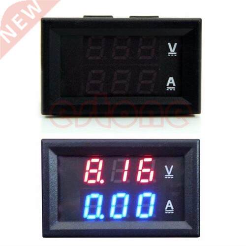 DC 100V 10A Voltmeter Ammeter LED Amp Dual Digital Volt Mete