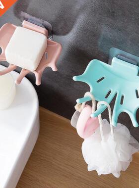 Soap Dishes Tray Holder Storage Soap Rack Plate Box Containe