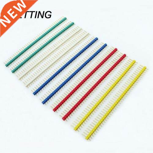 10pcs 40Pin 2.54mm Single Row Straight Male Pin Header Conne