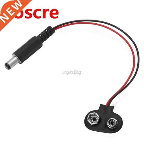 1 PC 9V Battery Snap T Type Clip Lead Wire Connector Power S