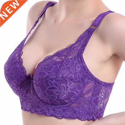 Hot Full cup thn underwear small bra plus sze wreless adj