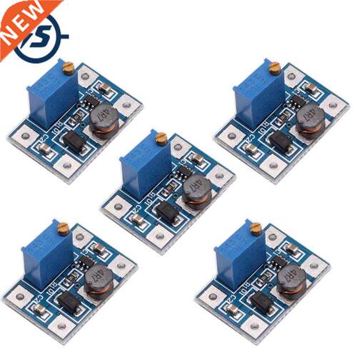 5Pcs 2-24V to 2-28V 2A DC-DC Step Up Power Supply Module Adj