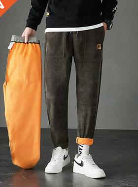 Men's Winter Pants Classic brand sweatpants super Warm Thick