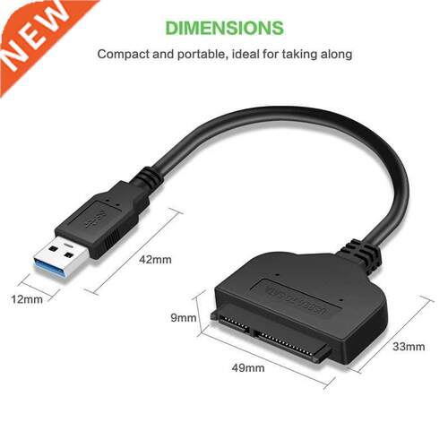 SATA USB3.0 Adapter Cable Converter 22pin For 2.5 inch HDD S