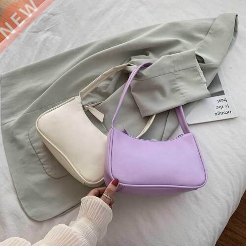 2021 New Handle Bag Women Retro Handbag PU Leather Shoulder
