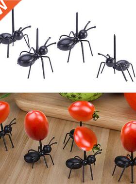 24 Pcs Ants Food Picks Reusable Ant Toothpicks Fruit