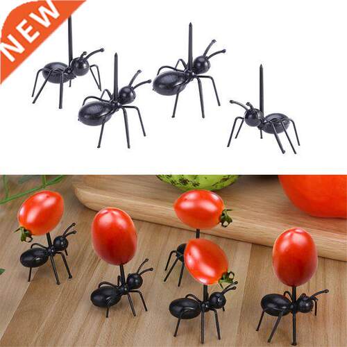 24 Pcs Ants Food Picks Reusable Ant Toothpicks Fruit