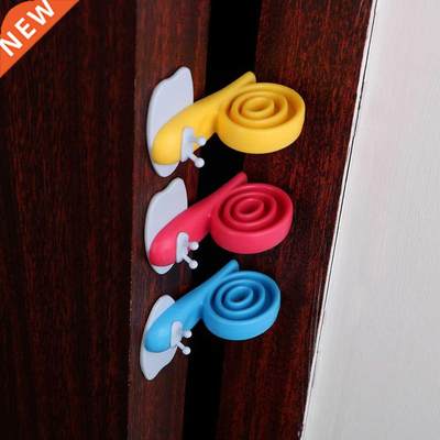 3pcs Cute Snail Shaped Silicone Door Stops Wedge Holder for