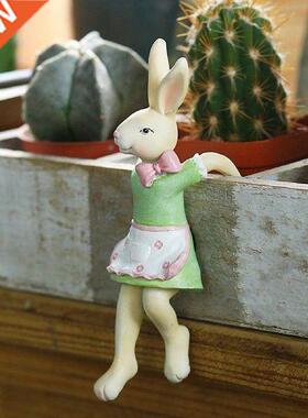 2x Flower Pot nd Vse Hugger Resin niml Flower Pot