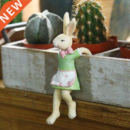 2x Flower Pot nd Vse Hugger Resin niml Flower Pot