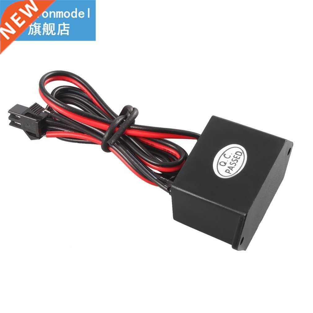 Black 12v power supply DC to AC Inverter 适用于 EL Lamp Wire