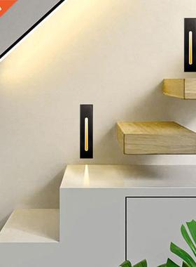 AC85-265V Outdoor Corner Wall Lights 3W Recessed LED Step St