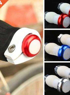2Pcs Bicycle Handlebar Light Handle Grip End Plug LED Turn S