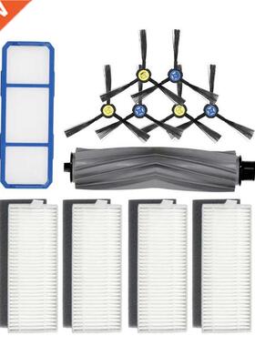 Replacement Main Brush Filter Side Brush for Ilife A7 A9S Va