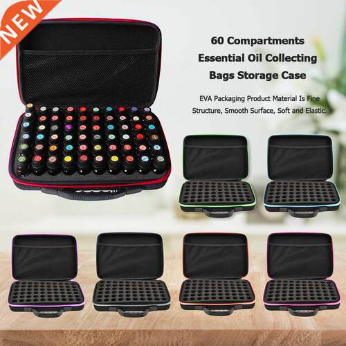 60 Bottles Essential Oil Case 15ML Perfume Oil Essential Oil