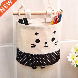 Home Simple Fashion Cotton and Linen Fa Hanging Bag