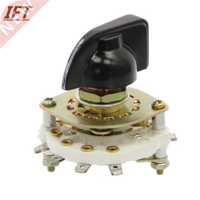 KCZ 1 Pole 9 Position 10 Terminal Band Channel Rotary Switch