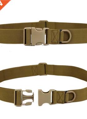 Men Belt Military Army SWAT Bag Deputy Nylon Waist Belts Tac