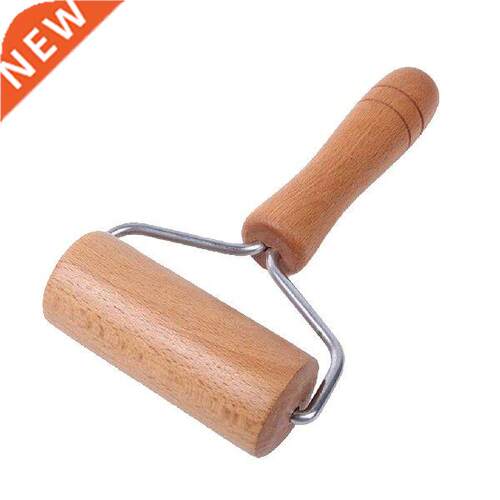 Wooden Rolling Pin, Hand Dough Roller for Pastry, Fondant,