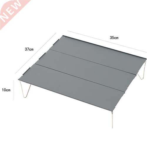 Folding Camping Table, Portable Aluminum Lightweight Rectang