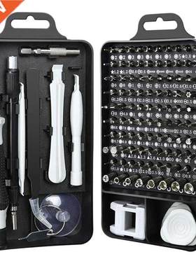 115 in 1 Screwdrivers Repair Tool Kit, Driver Handle Magneti
