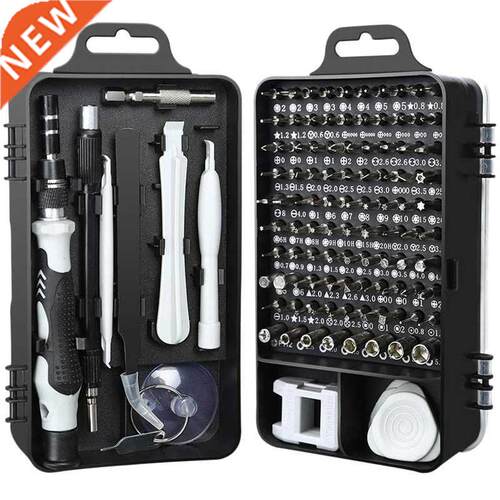 115 in 1 Screwdrivers Repair Tool Kit, Driver Handle Magneti
