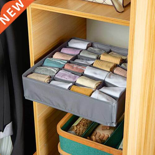 Underwear Storage Box Closet Organizer Foldable Underwear