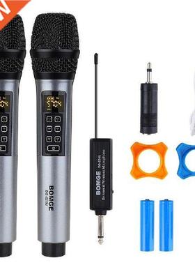 Wireless Microphone UHF Metal Portable Handheld Mic System