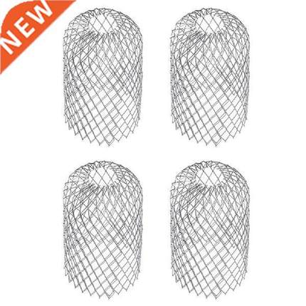 4Pcs/Set Metal Mesh Gutter Leaf Debris Mud Trap Guards