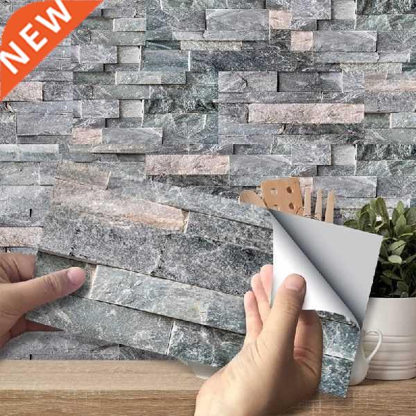 Imitation Marble Wall Sticker Home Living Room Bedroom Wall
