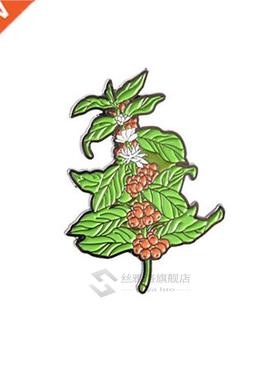 Espresso Coffee Brooch Zinc Alloy Coffee Pot Pins Badges Br