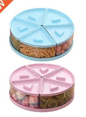 Creatve Frut Plate 5 Grds Candy Storage Box Nuts Snack Co