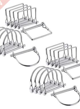 20 Pieces Shaft Locking Pin Safety Coupler Pin 1/4 Inch Diam
