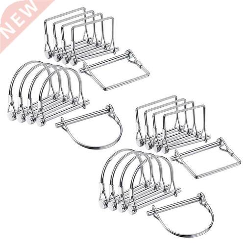20 Pieces Shaft Locking Pin Safety Coupler Pin 1/4 Inch Diam