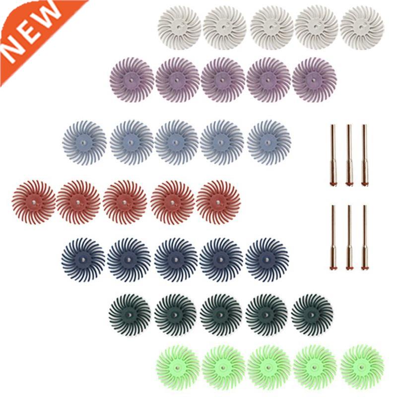 35Pcs Radial Bristle Disc Kit Abrasive Brush Wheel Radial Br