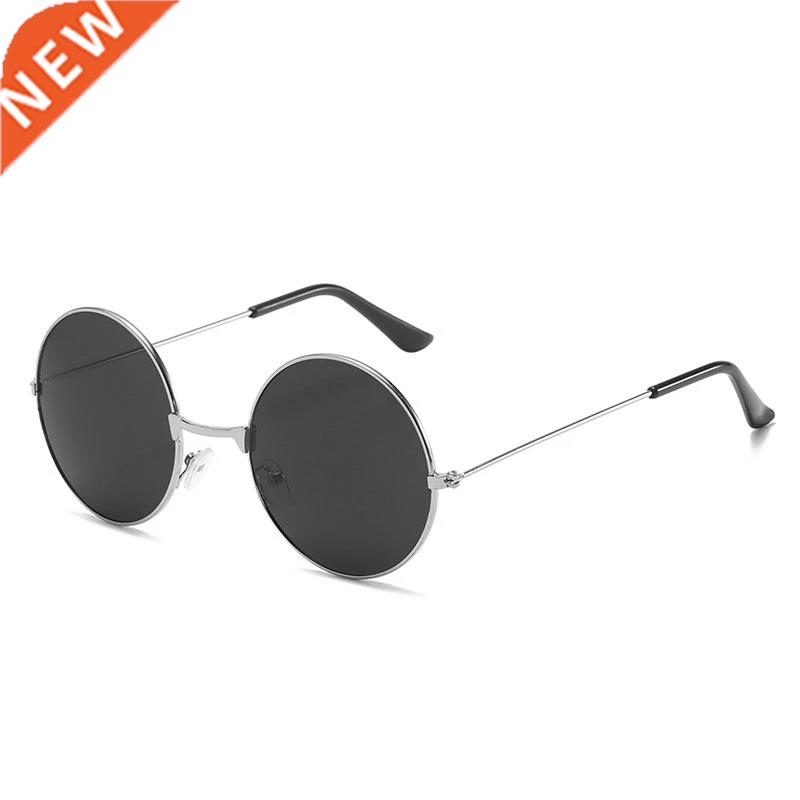Cycling Vintage Round Polarized Sunglasses Men Designer Sun