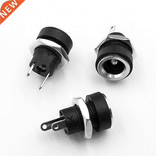 10Pcs 3A 12v For DC Power Supply Jack Socket Female Panel Mo