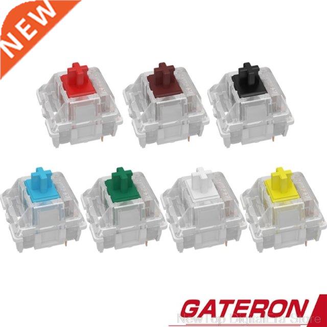 10pcs MX GK61 Gateron 3Pin Switches SMD LED Gateron Switch f