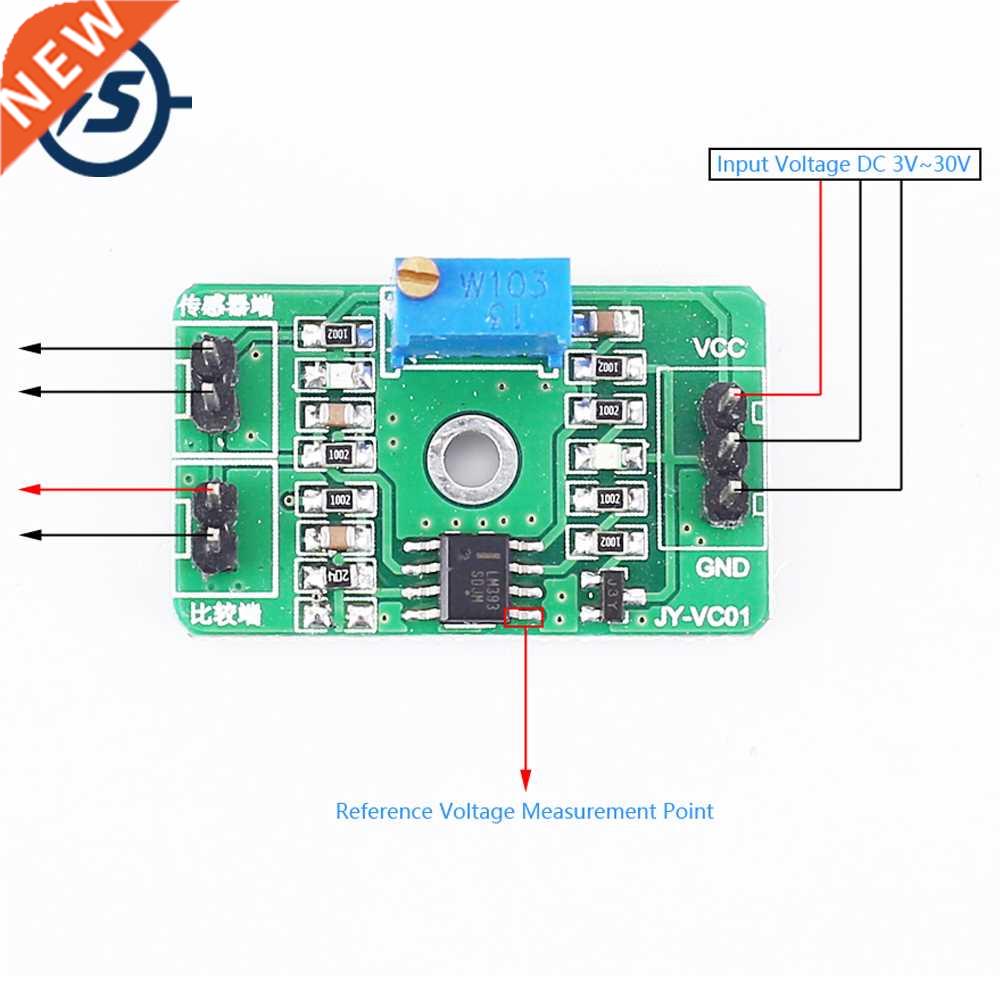 Voltage Comparator Module LM393 High Level Output Analog Sig