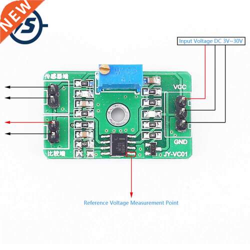Voltage Comparator Module LM393 High Level Output Analog Sig