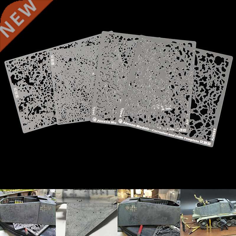Corrosion Stain Stenciling Template Leakage Spray Plate Tool