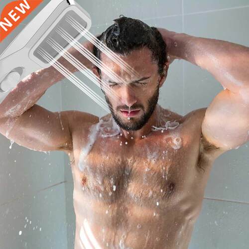 00 Holes Handheld Shower Head High Pressure Bath Spray 120