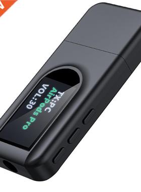 5.0 Bluetooth Transmitting and Receiving Two-in-One USB Blue